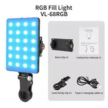 Portable RGB LED Video Light for Live Streaming and Vlogging